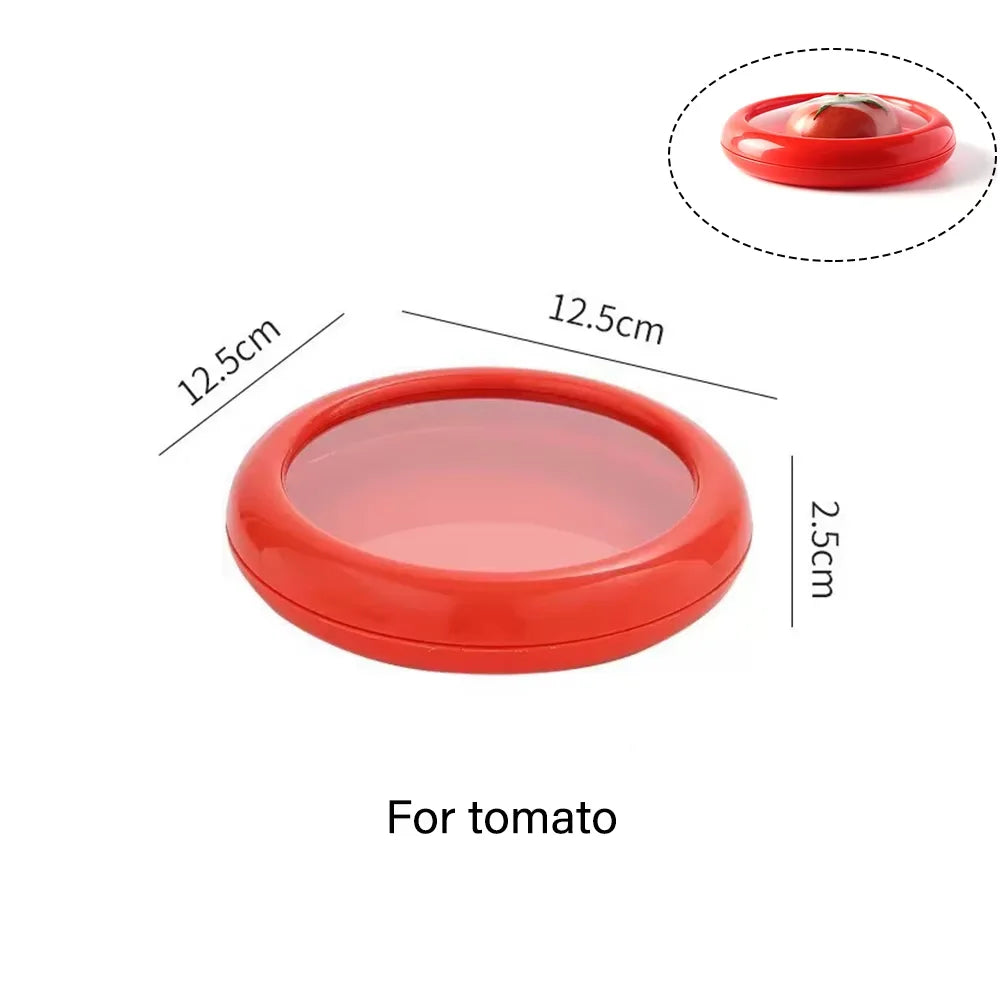 Avocado Storage Organizer Silicone Fruit Storage Box Fruit and Vegetable Antioxidant Storage Box Reusable Avocado Storage Tools