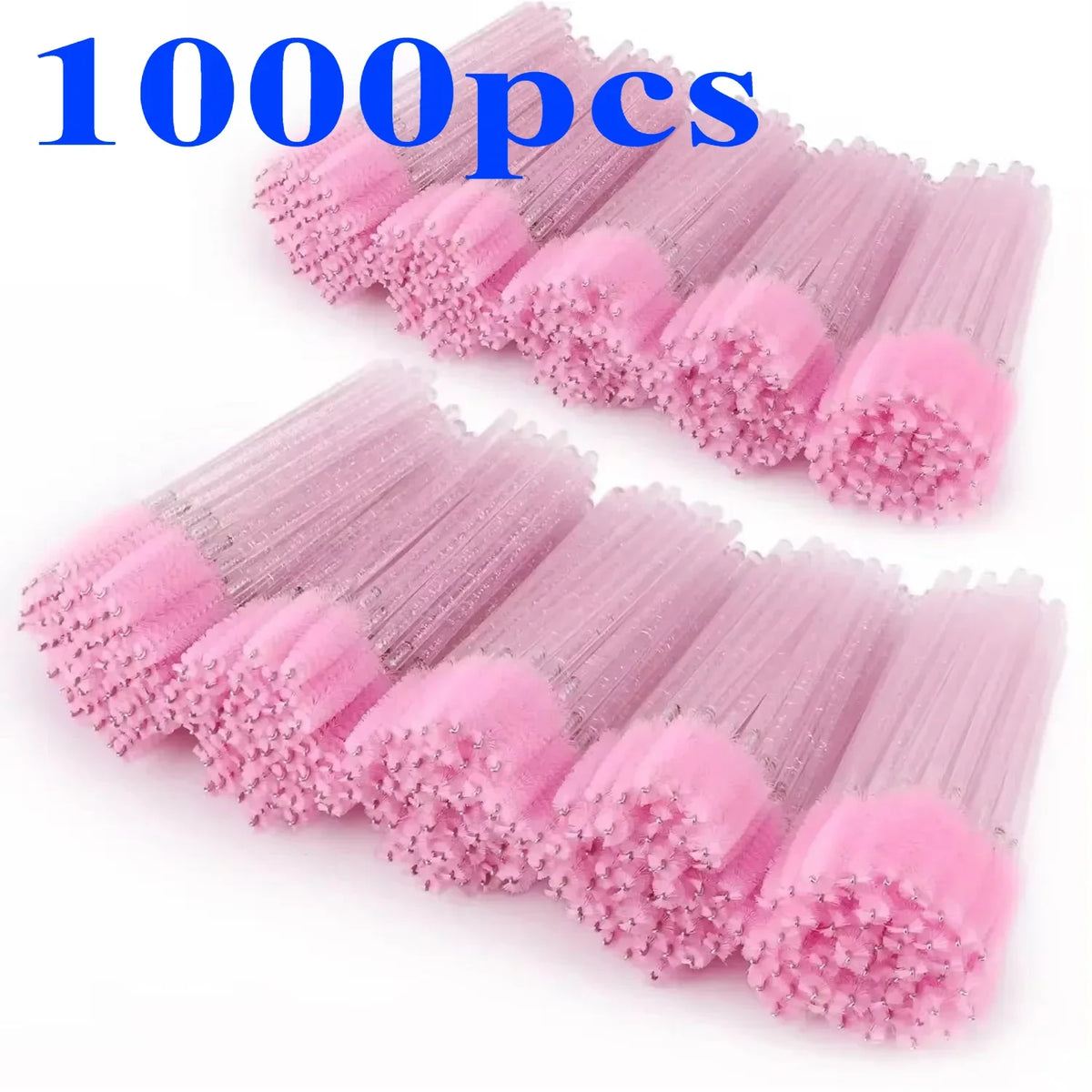 Wholesale 100/500/1000pcs Eye Beauty Tools Disposable Mascara Wands Eyelash Brush Lash Extension Colorful Spoolies for Eyebrow