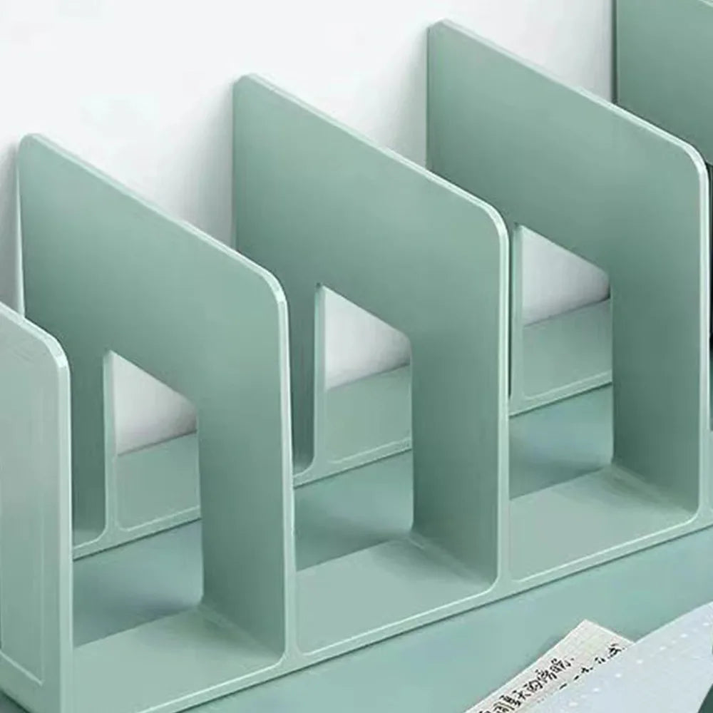 Multi-function Book Magazine Bookshelf Storage Bookends Stand Desk Organizer Holder for Books CD Files School Office Supplies