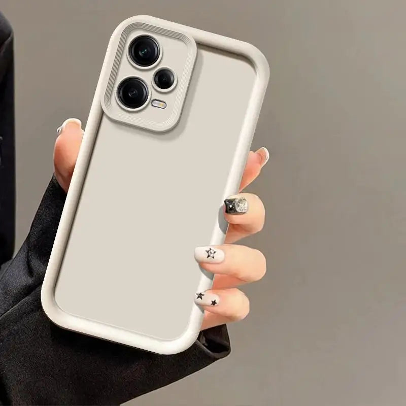 For Xiaomi Redmi Note 12 5G Case Redmi Note12 Pro + Plus 5G Protection Camera Shockproof Protection Matte Soft Back Cover