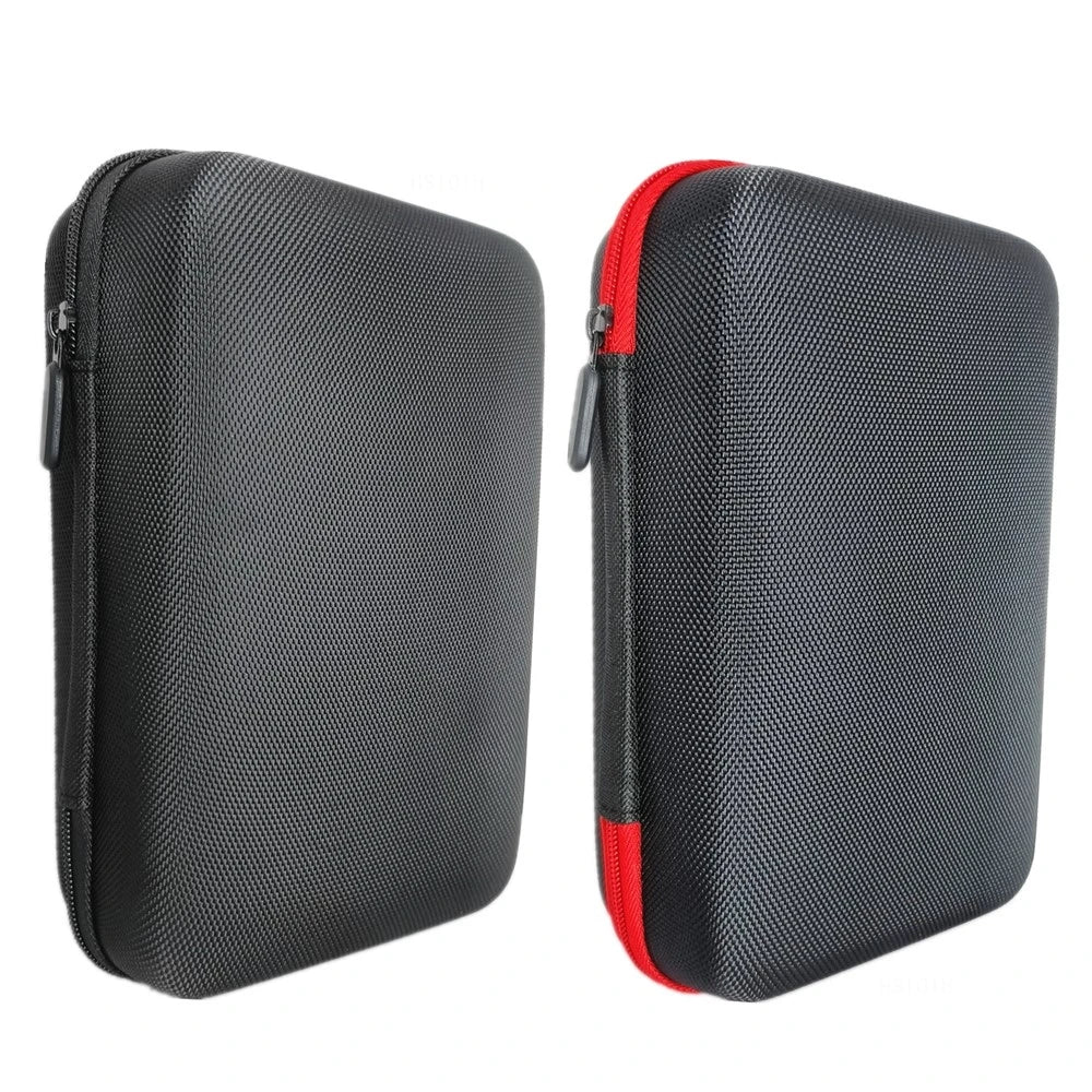 Clearance_Big Earphone Data Storage Bag Oval Square Rectangle Cable Bags Supersize Zipper Pouch Tech Gadgets Portable Charger U