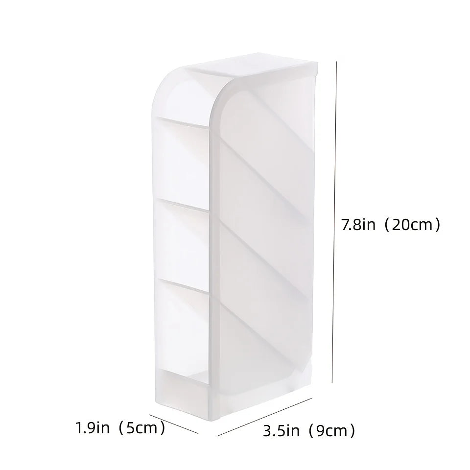 Multi-functional Stationery Storage Box Desk Multi-Layer Pen Holder Inclined Cosmetic Brush Storage Holder For Office Supplies