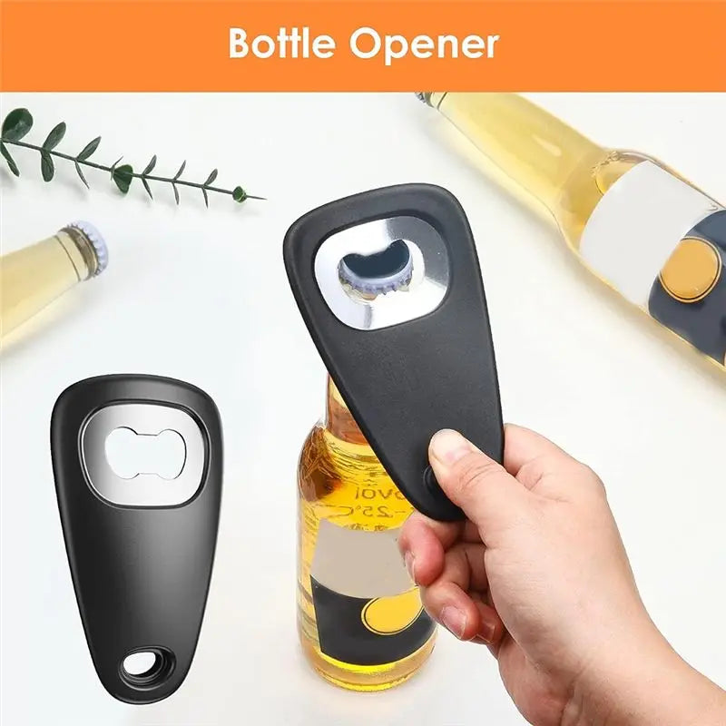 A36T-Kitchen Gadgets Set, Space Saving, Cheese Grater, Bottle Opener, Fruit Vegetable Peeler, Pizza Cutter, Garlic Grinder