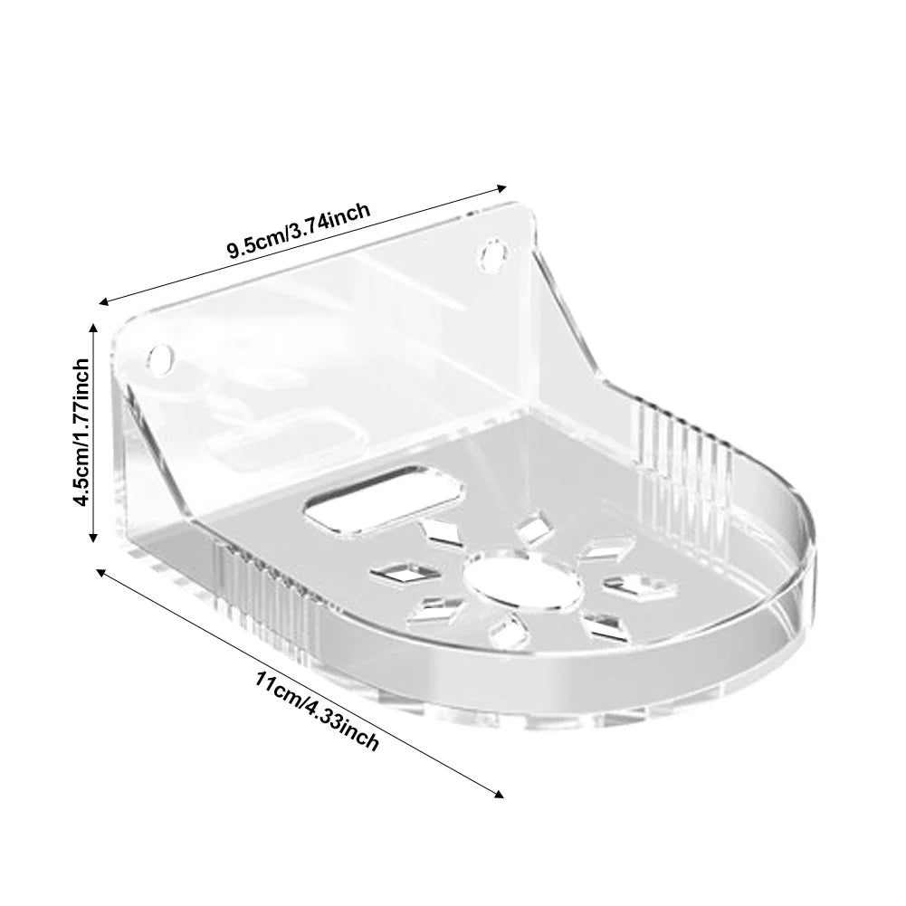 Floating Shelves For Security Camera Small Wall Shelf Acrylic Clear Floating Shelves No Drilling For Bathroom Bedroom Kitchen