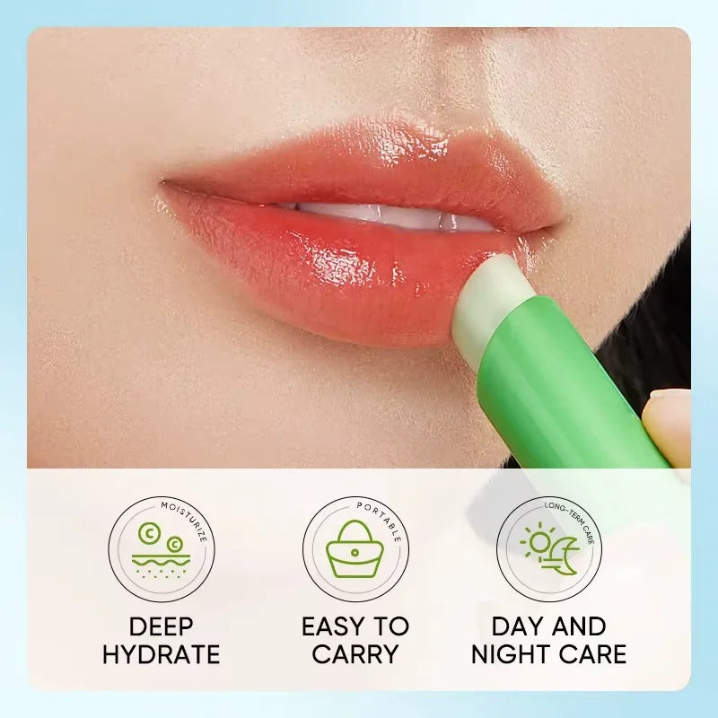 Aloe Lip Balm Healing Lasting Moisturizing All-natural Lip Mask For Dry Lips Lip Moisturizing Power Lip Care Nourishing Repair