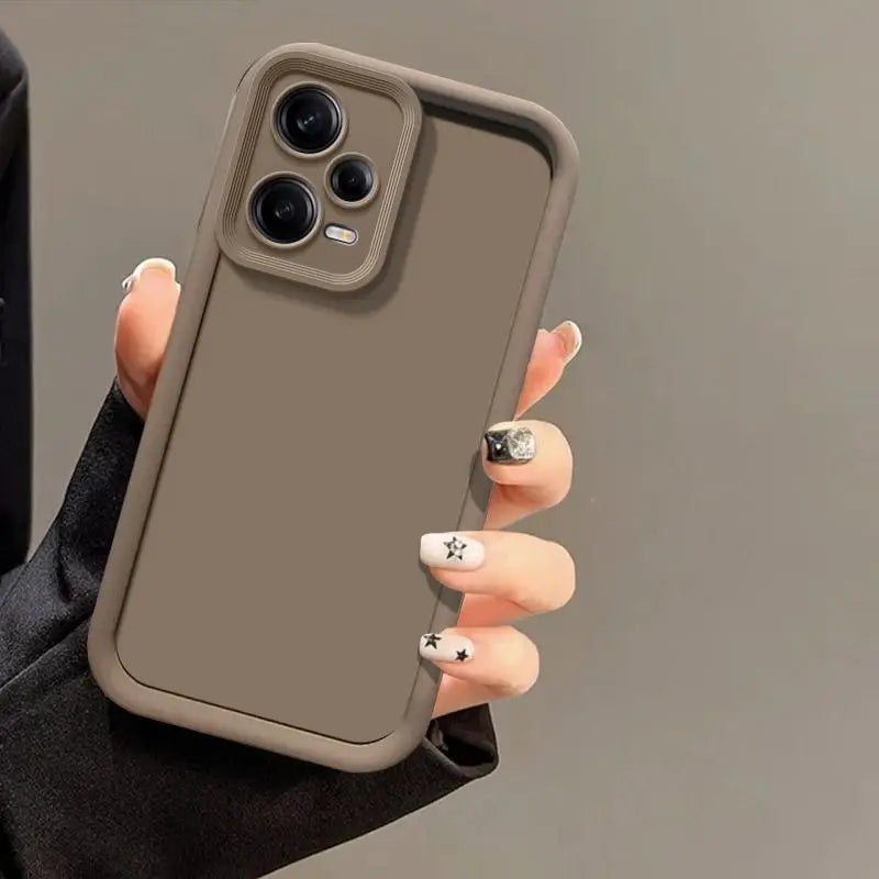 For Xiaomi Redmi Note 12 5G Case Redmi Note12 Pro + Plus 5G Protection Camera Shockproof Protection Matte Soft Back Cover