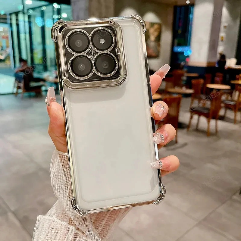 Multi-style cases for Xiaomi 14T Pro 5G case TPU soft silicone transparent mi 14 mi14tpro 14tpro camera protection shell bumper