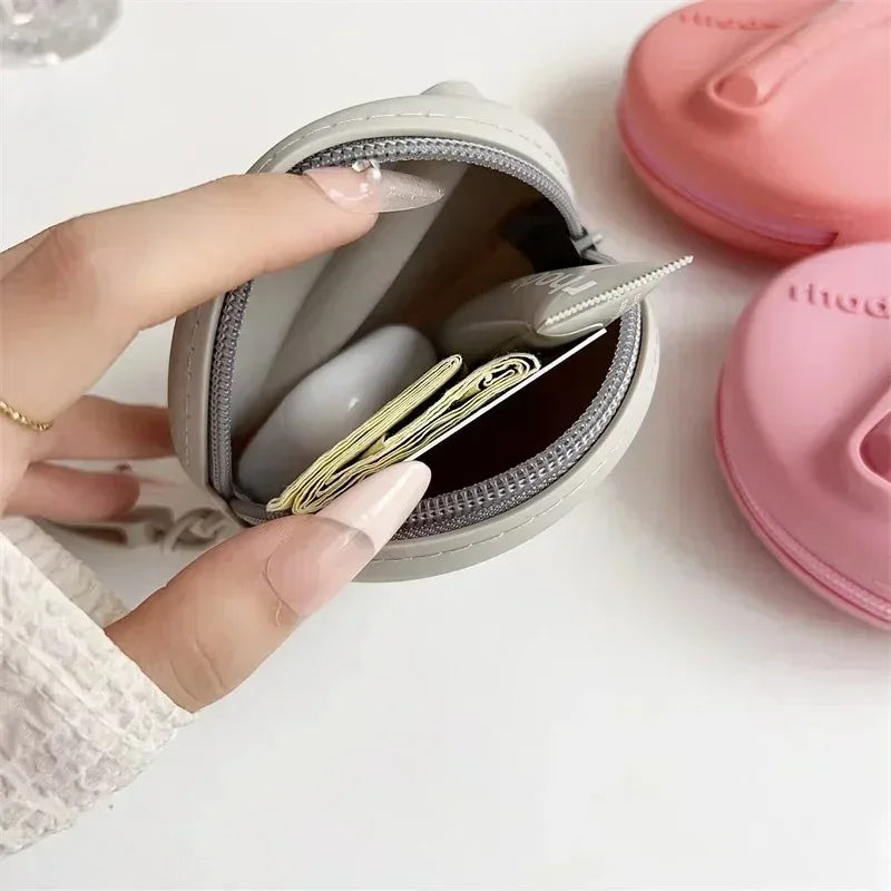 Lip Gloss Glaze Makeup Organizer Female Toiletry Kit Bag Make Up Case Storage Bags Pouch Box Cosmetic Box Organizer Zip Mirror