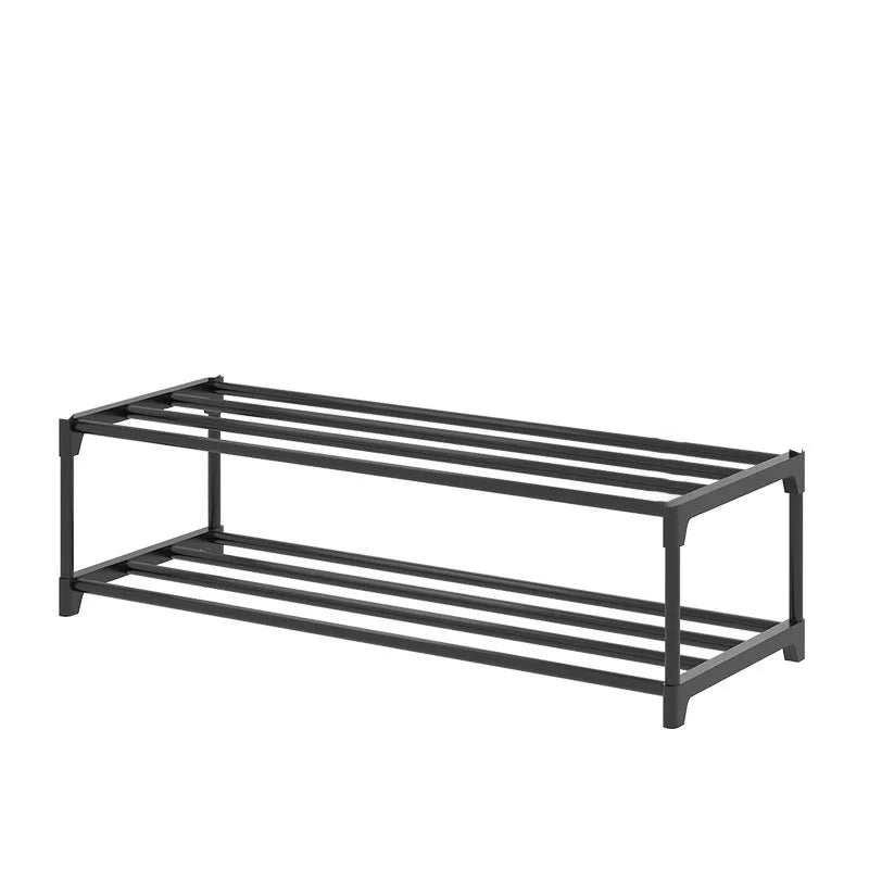 Shoe Rack for Closet,  Adjustable Shoe Rack for Small Space, Small Shoe Organizer for Front Door, Sturdy Metal,Front Door