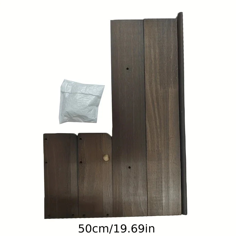 Wood Floating Shelves Wall Nursery Book Shelves Kids Bookshelf for Living Room Bedroom Decor Kitchen Spice Bathroom Storage Rack