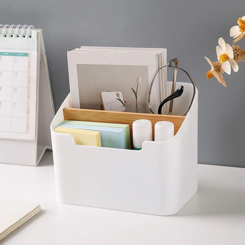 Multi-function Storage Box TV Air Conditioner Remote Control Organizer Practical Tissue Box Home Cosmetic Storage Box