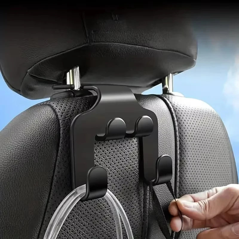 Car Seat Hook Hanging Storage Mobile Phone Holder Multifunctional  Rear Seat  Bracket  Back of Car Interior Seats Hanger  New