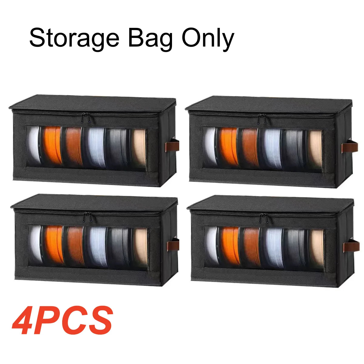1/4PCS 3D Printer Filament Storage Bag Filament Storage Bag Cover 3D Printing Accessories Holder Rack for Home Office Workshop
