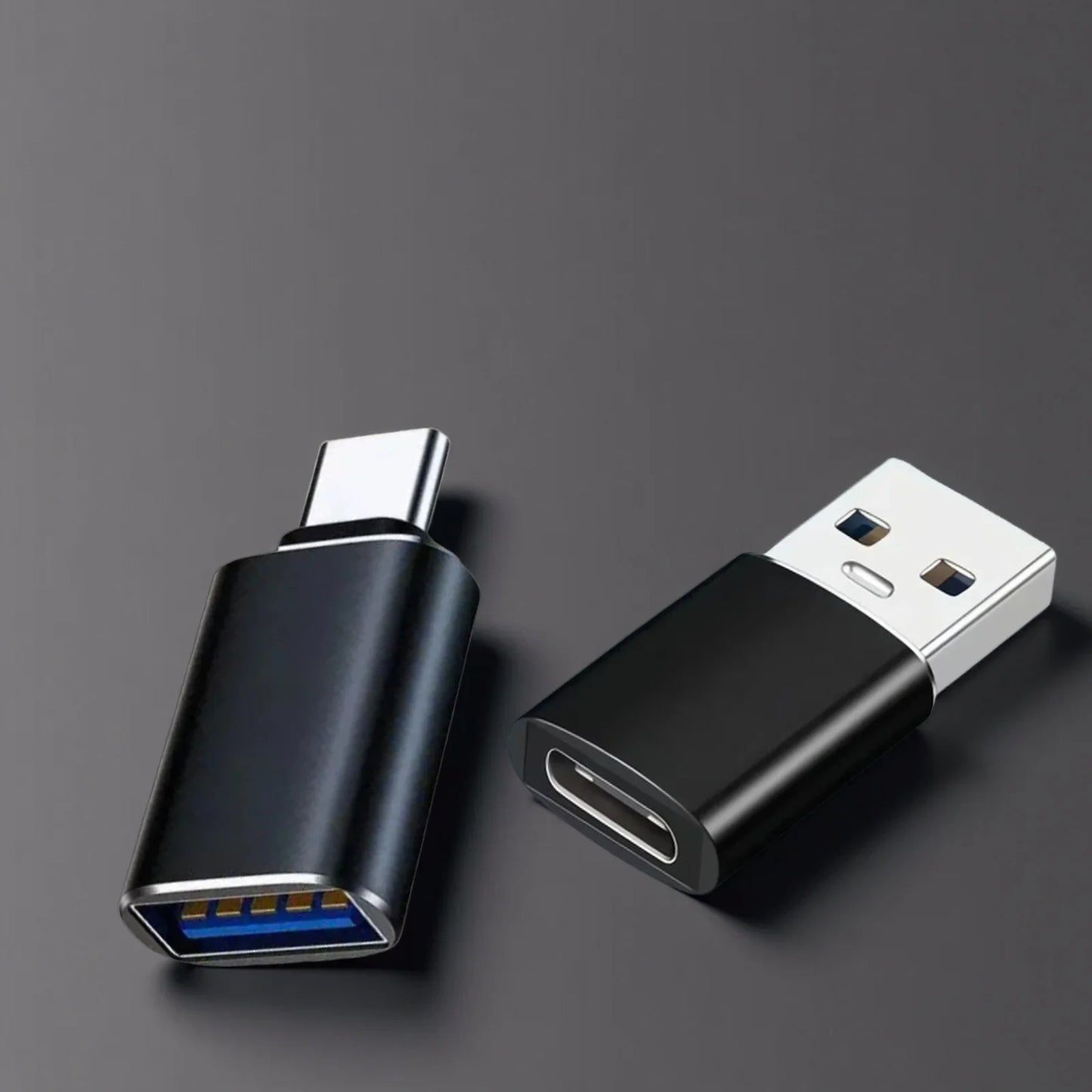 USB 3.2 to Type C OTG Adapter USB A Male to USB C Female Data Converter For Macbook Pro Air Mobile Phone Fast Charging Adapters