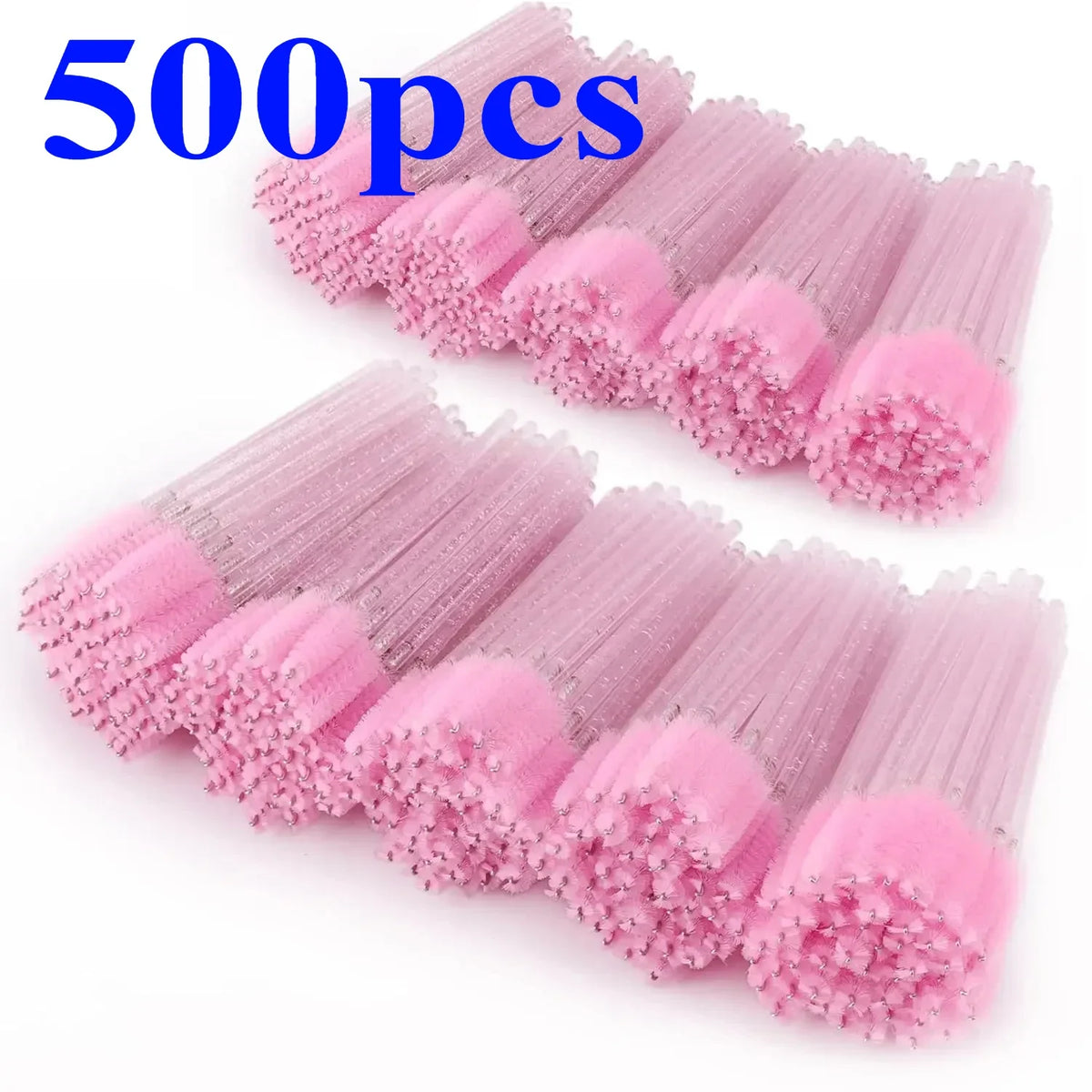 Wholesale 100/500/1000pcs Eye  Beauty Tools Disposable Mascara Wands Eyelash Brush Lash Extension Colorful  Spoolies for Eyebrow