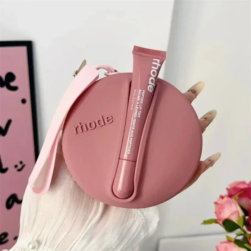 Lip Gloss Glaze Makeup Organizer Female Toiletry Kit Bag Make Up Case Storage Bags Pouch Box Cosmetic Box Organizer Zip Mirror