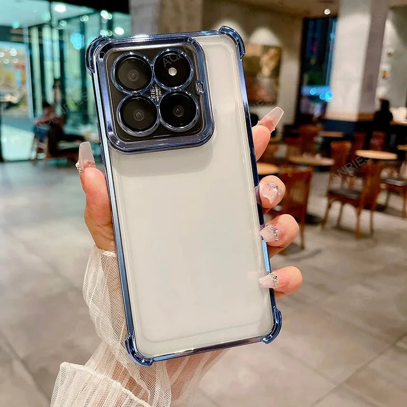 Multi-style cases for Xiaomi 14T Pro 5G case TPU soft silicone transparent mi 14 mi14tpro 14tpro camera protection shell bumper