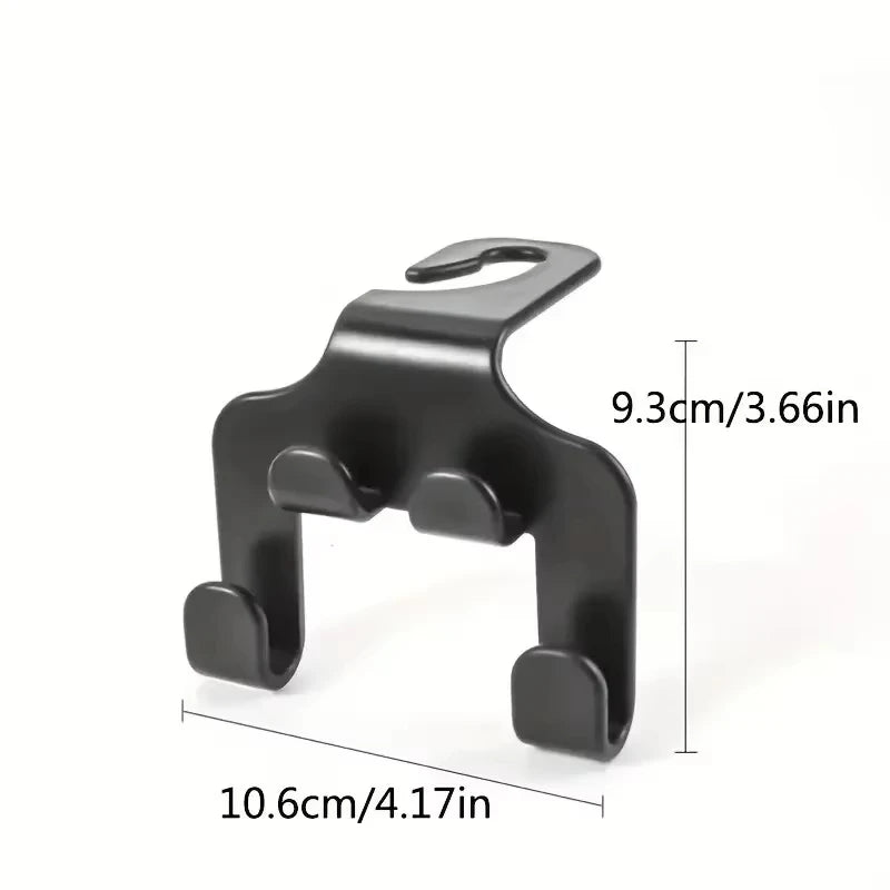 Car Seat Hook Hanging Storage Mobile Phone Holder Multifunctional  Rear Seat  Bracket  Back of Car Interior Seats Hanger  New