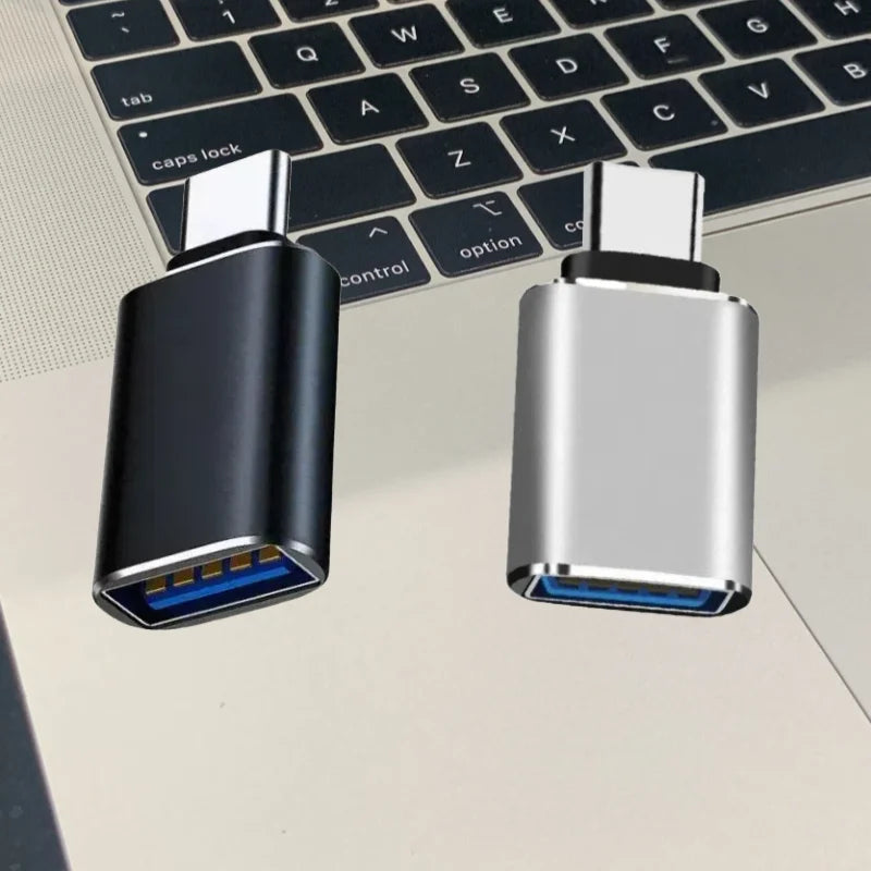 USB 3.2 to Type C OTG Adapter USB A Male to USB C Female Data Converter For Macbook Pro Air Mobile Phone Fast Charging Adapters